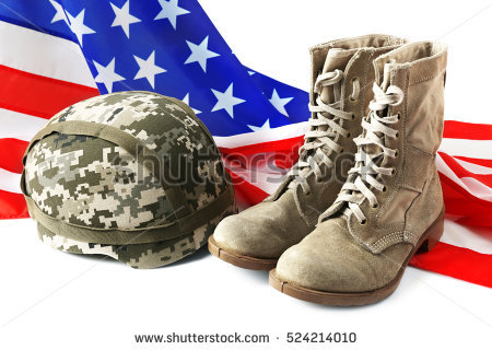 stock-photo-pair-of-combat-boots-military-helmet-and-usa-flag-on-white-background-524214010